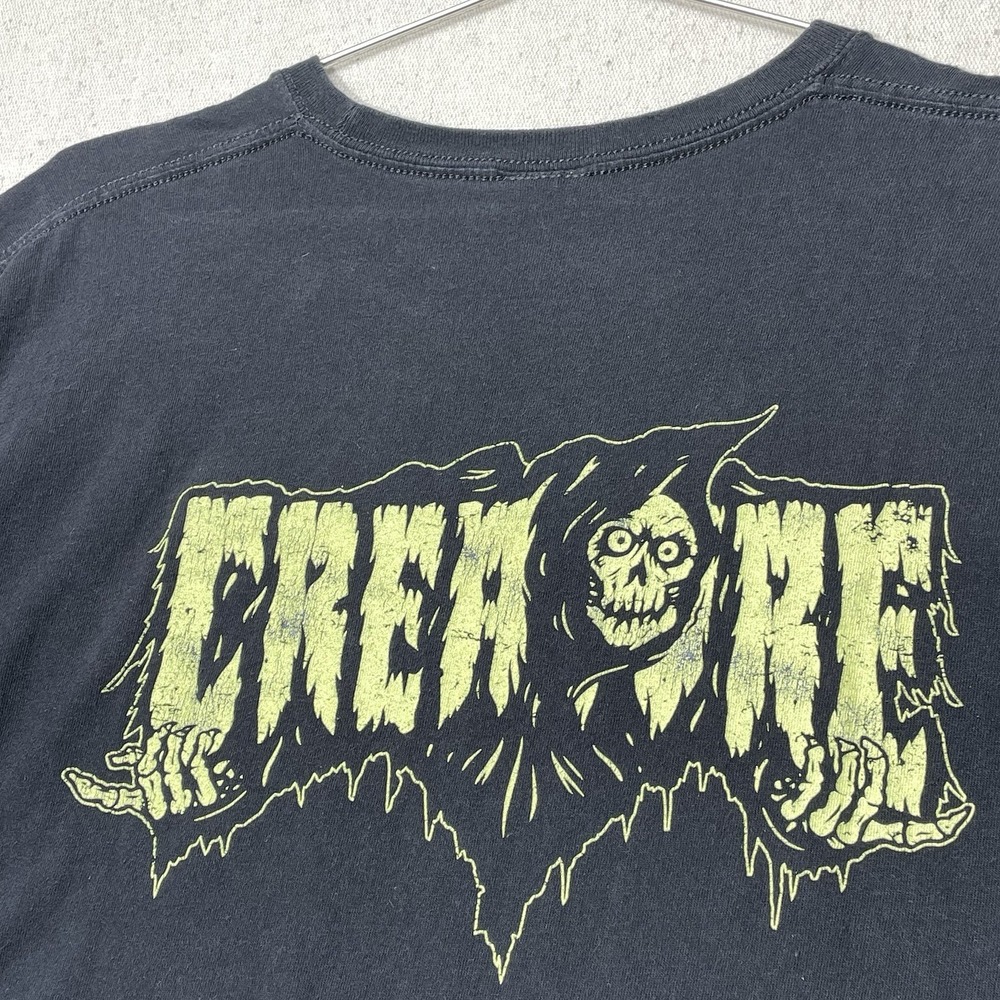 Creature Skateboards Shirt Mens L Black Green Logo Graphic Skate Tee T-Shirt - Picture 8 of 12